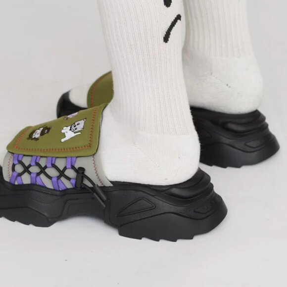Lazy Oaf Day Off Chunky Sneaker Sliders - EU 39 - Picture 6 of 8